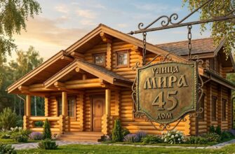 Дом из дерева: как выбрать вывеску, которая не испортит фасад и прослужит десятилетия 4 Дом из дерева: как выбрать вывеску, которая не испортит фасад и прослужит десятилетия